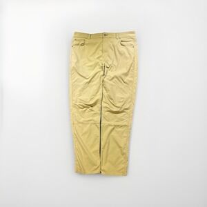 Simms Fishing Pants Men 38x32 Beige Stretch Outdoor Performance Tech Hiking